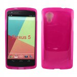 Wholesale Nexus 5 TPU Gel Case (Pink)